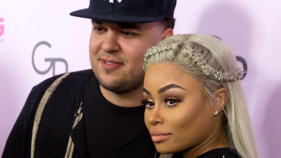 Rob Kardashian and Blac Chyna