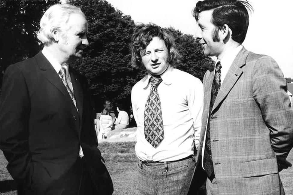 Gwynfor Evans, Dafydd Elis-Thomas a Dafydd Wigley