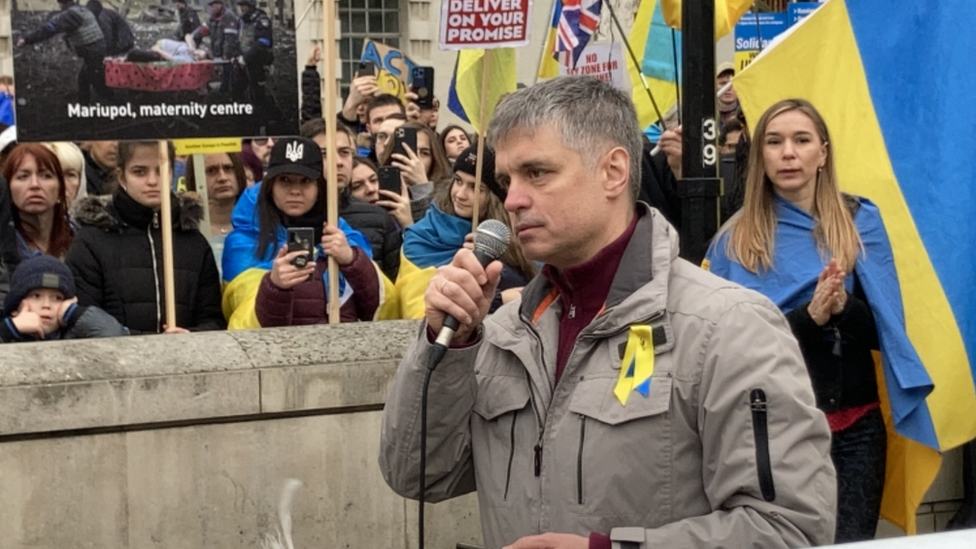 Ukrainian Ambassador to the UK Vadym Prystaiko