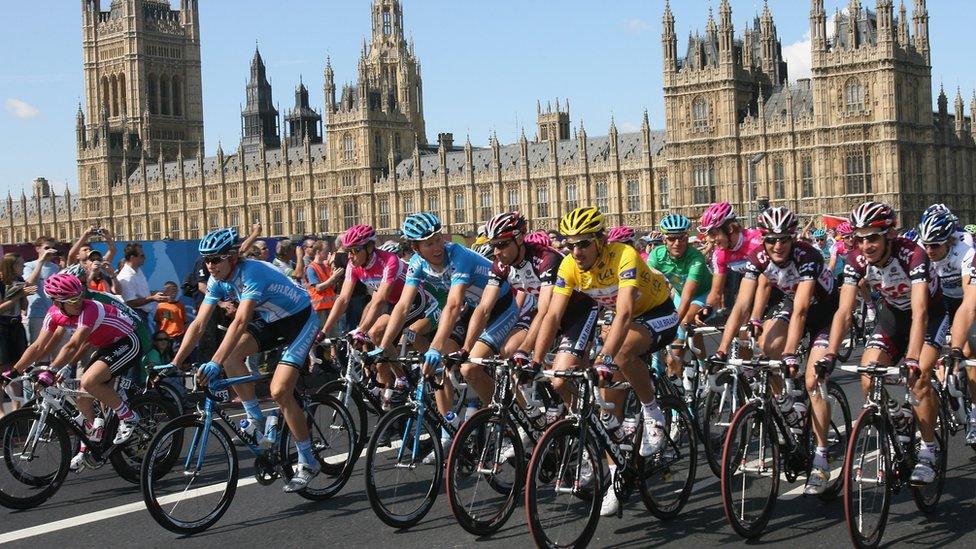 Tour de France in London in 2007