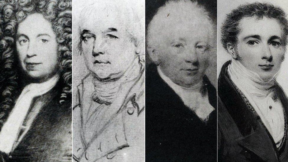 John Earle, William Earle, Thomas Earle, Sir Hardman Earle