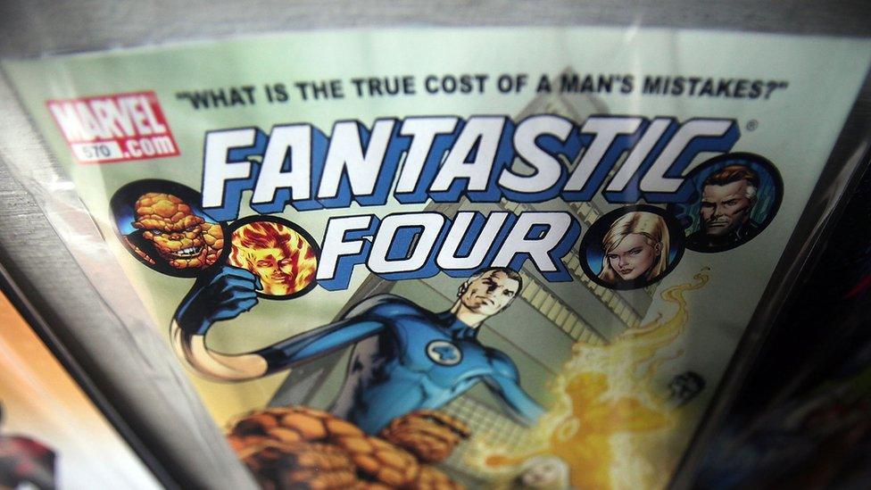 Fantastic Four comic book