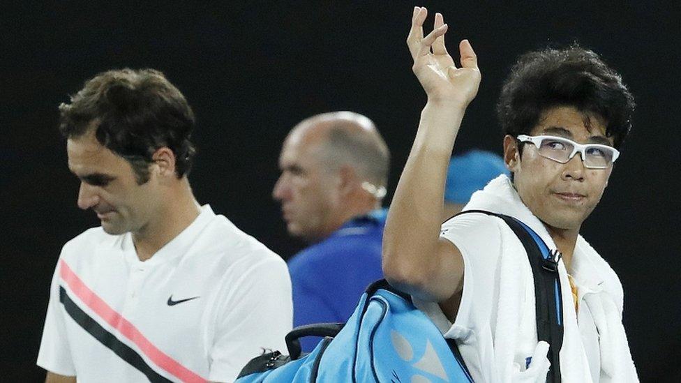 Federer and Chung