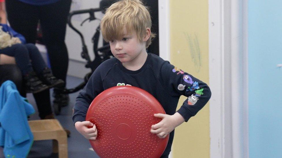 Joe in nursery