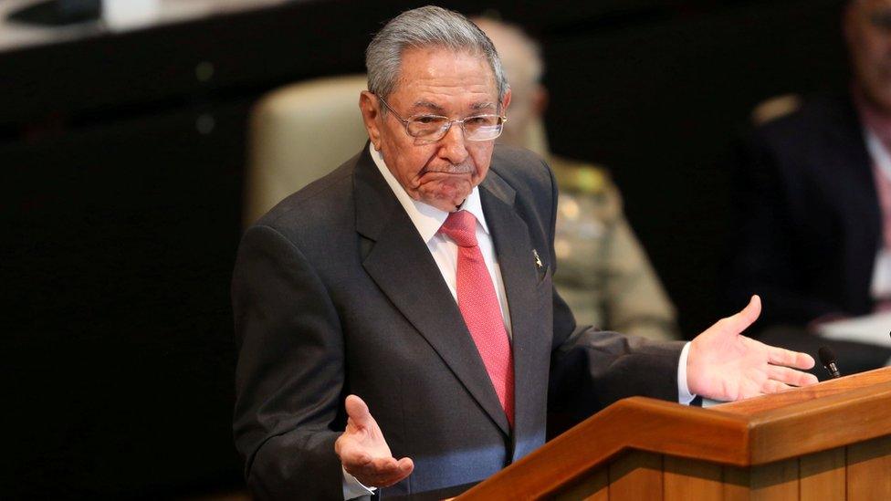 Former President Raúl Castro