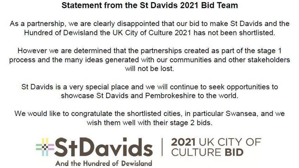 Statement from St David's