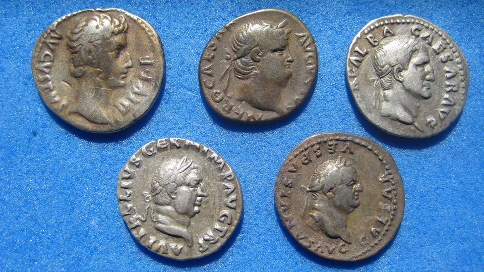 Roman coins