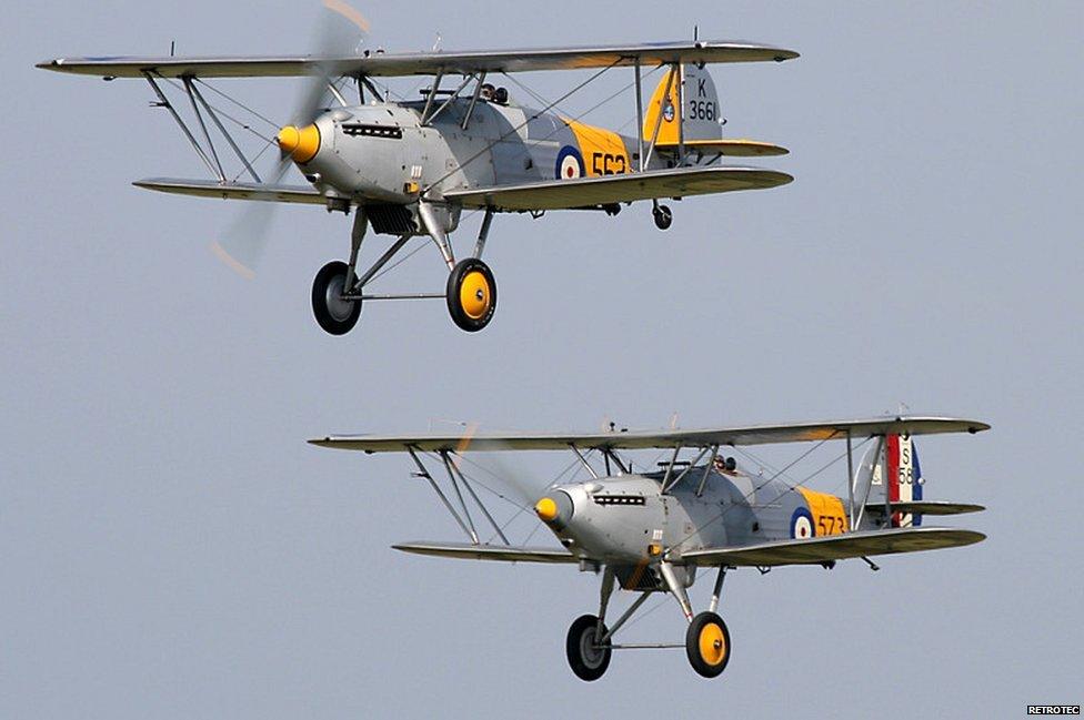 Two Hawker Nimrods - a Mark I & II