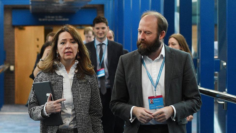 Fiona Hill and Nick Timothy