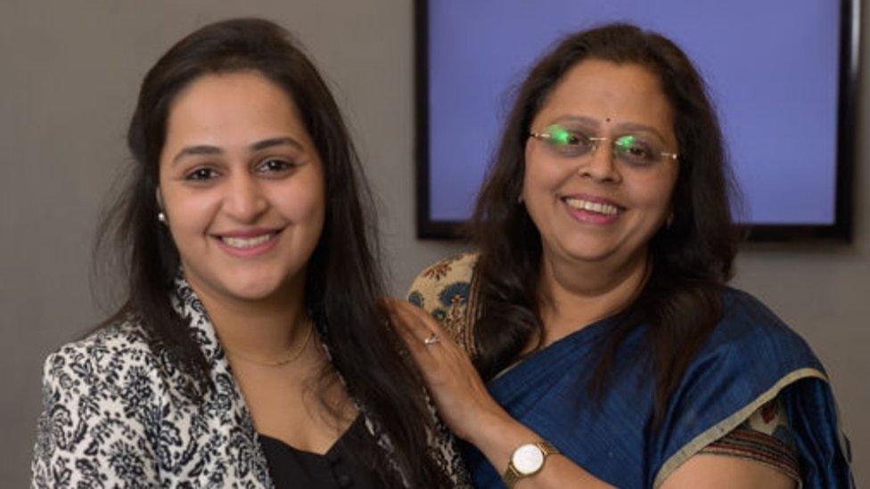 Surabhi Shah and Chetna Shah