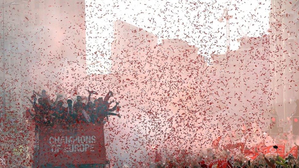 Liverpool victory parade