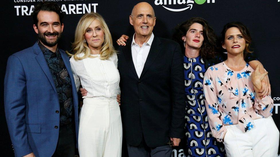 Jay Duplass, Judith Light, Jeffrey Tambor, Gaby Hoffmann and Amy Landecker