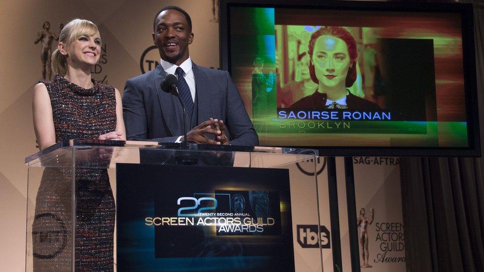 Anna Faris and Anthony Mackie