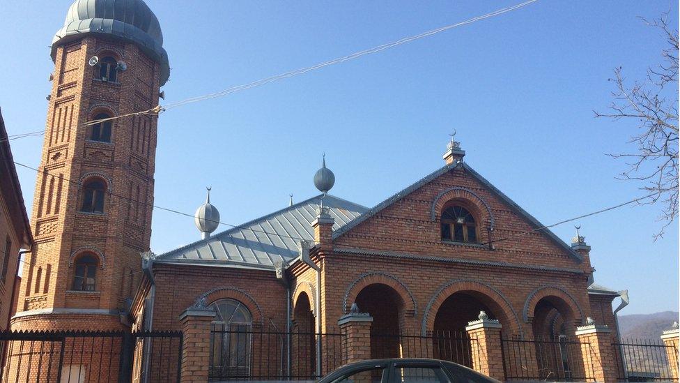 Mosque in Duisi, Pankisi