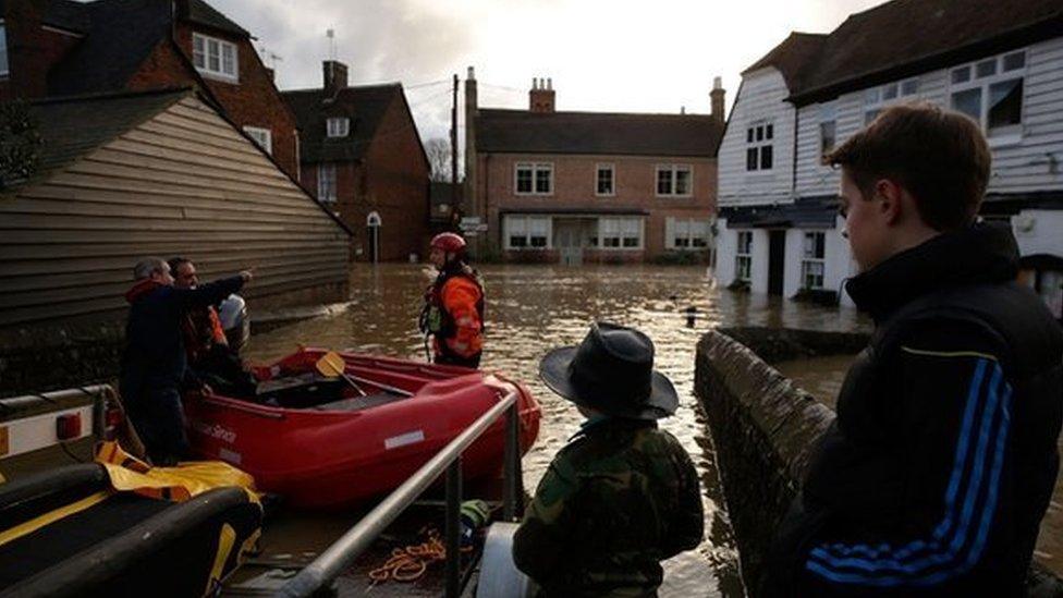 Yalding on Christmas Day