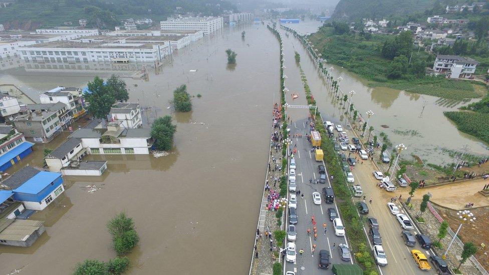 flooding in Guizhou province