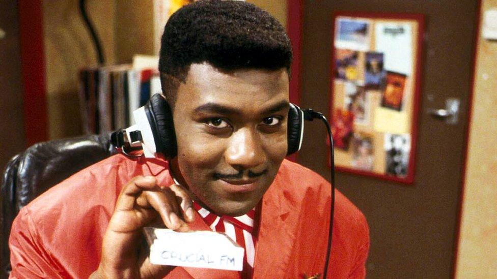 Lenny Henry as Delbert Wilkins on the Lenny Henry Show