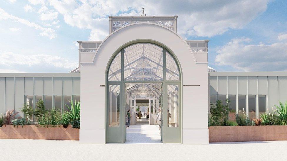 Winter Garden proposed entrance