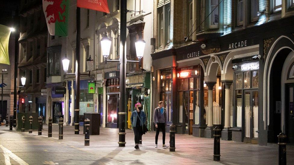 A street in Cardiff