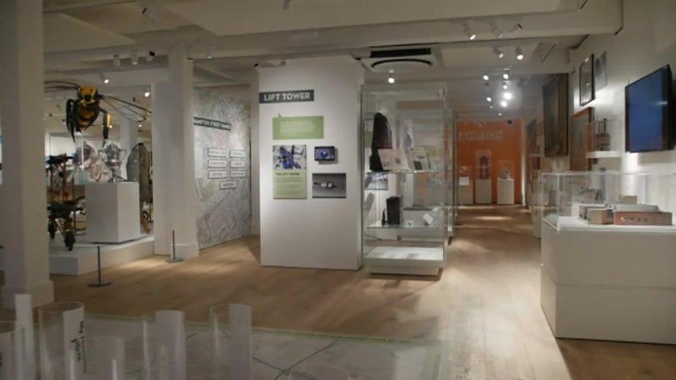 Northampton museum exhibit