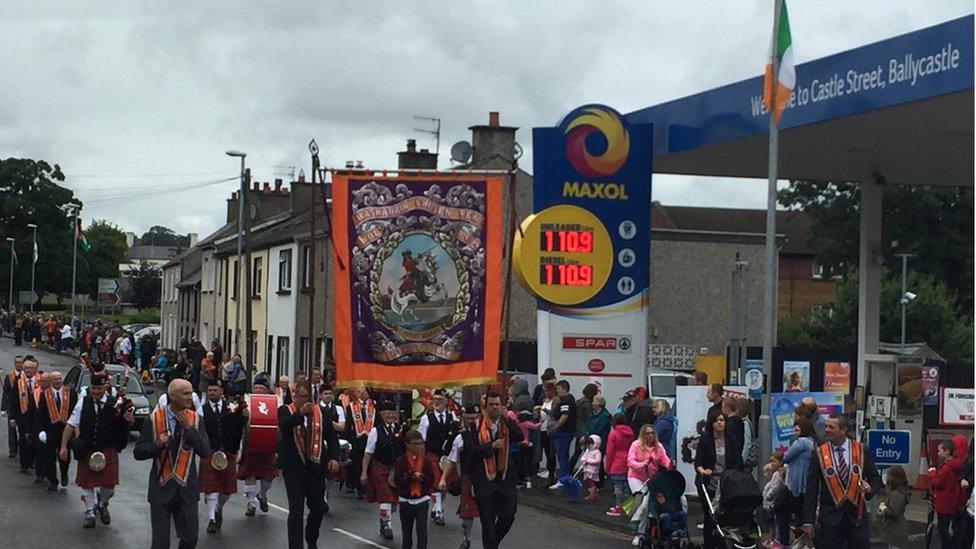 Ballycastle parade