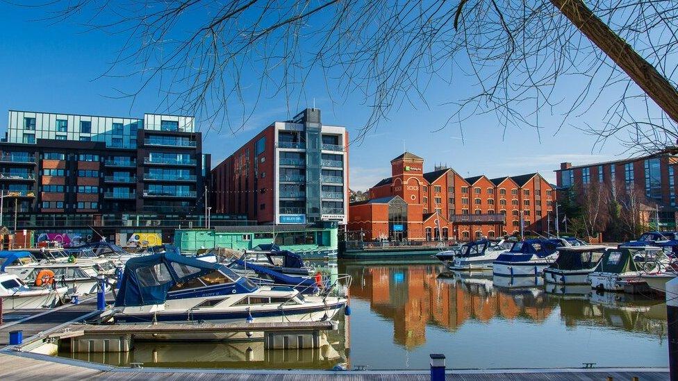 Brayford Wharf in Lincoln