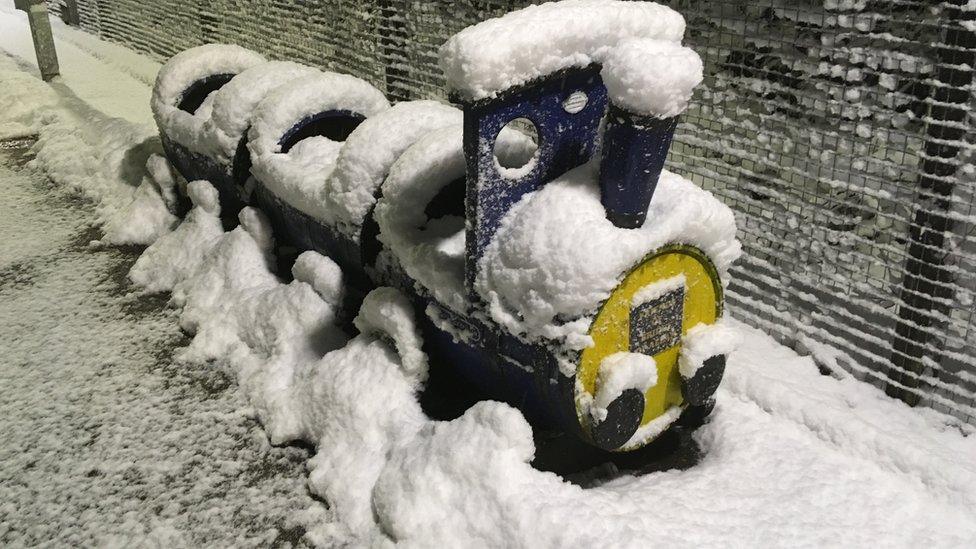 David Wardle says the new Scotrail trains are coping well in the snow