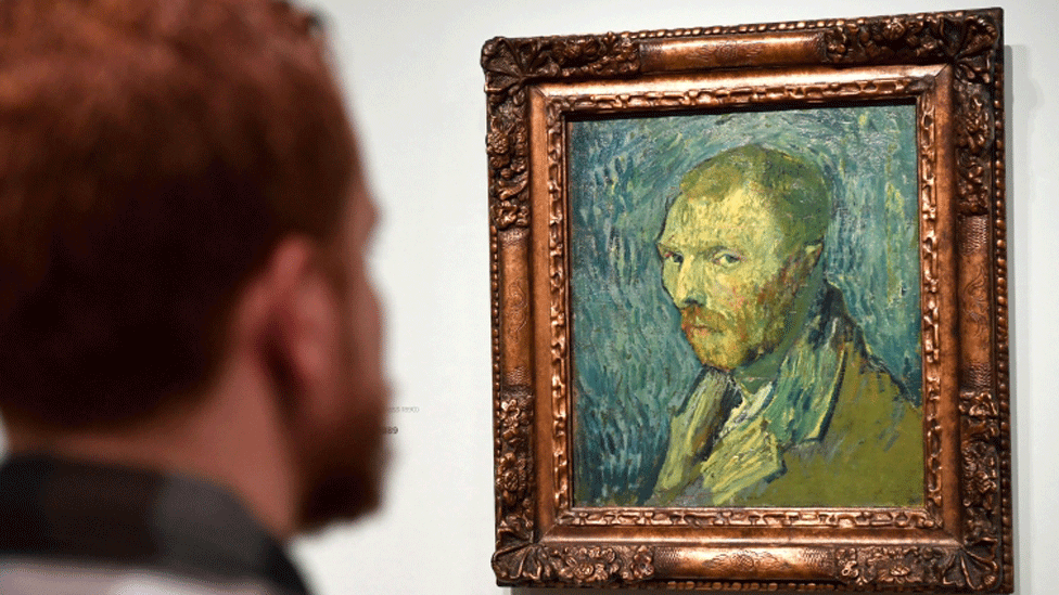 Van Gogh self-portrait