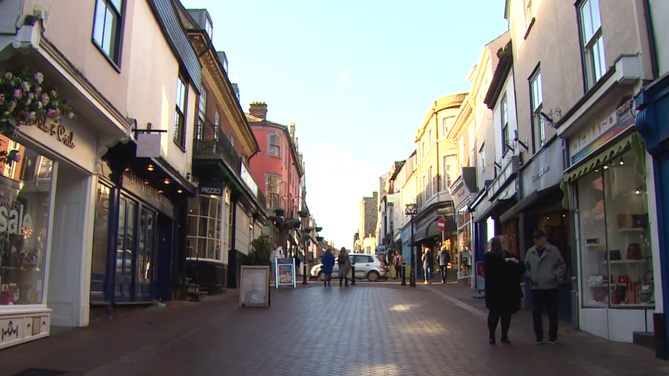 Abbeygate Street, Bury St Edmunds, Suffolk