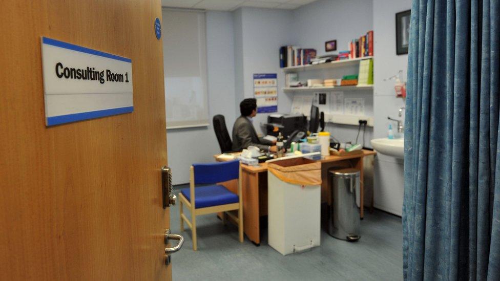 Generic image of doctor's consulting room