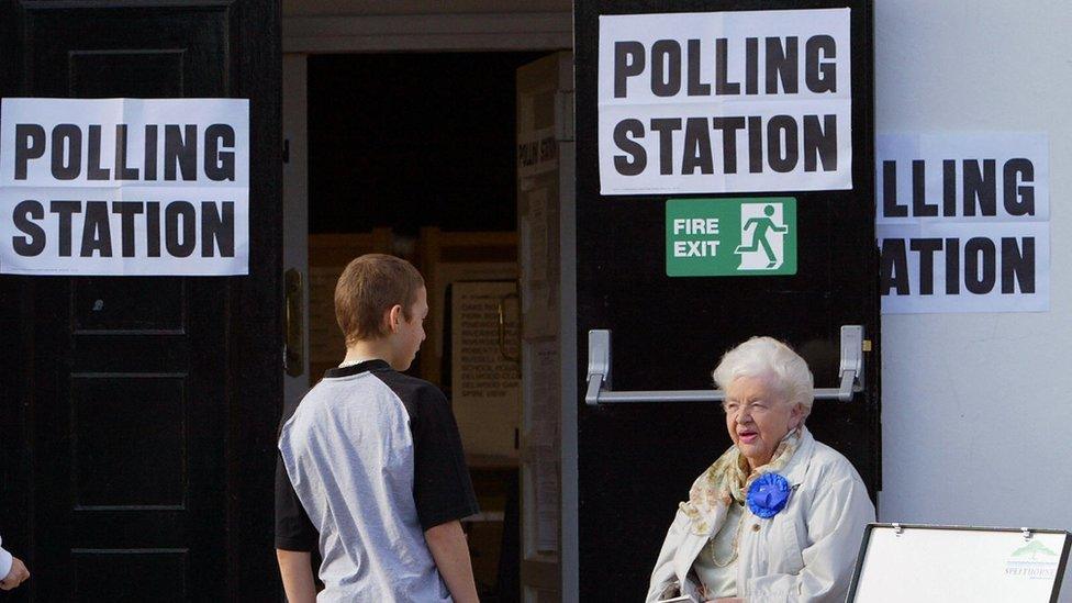 A teenager asks if he's eligible to vote