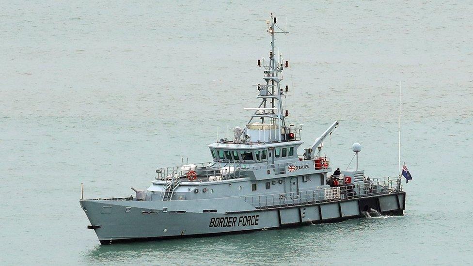 Border force vessel