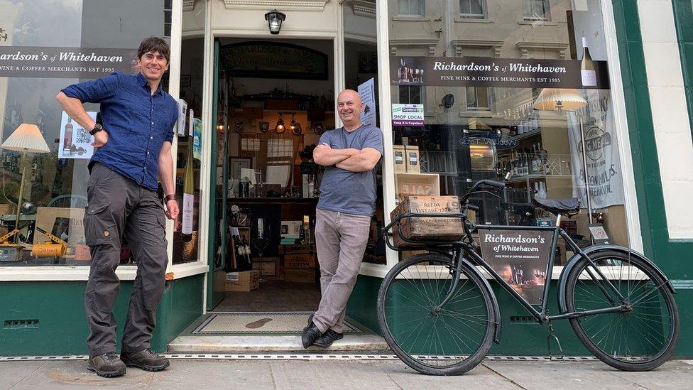 Simon Reeve and Gerard Richardson