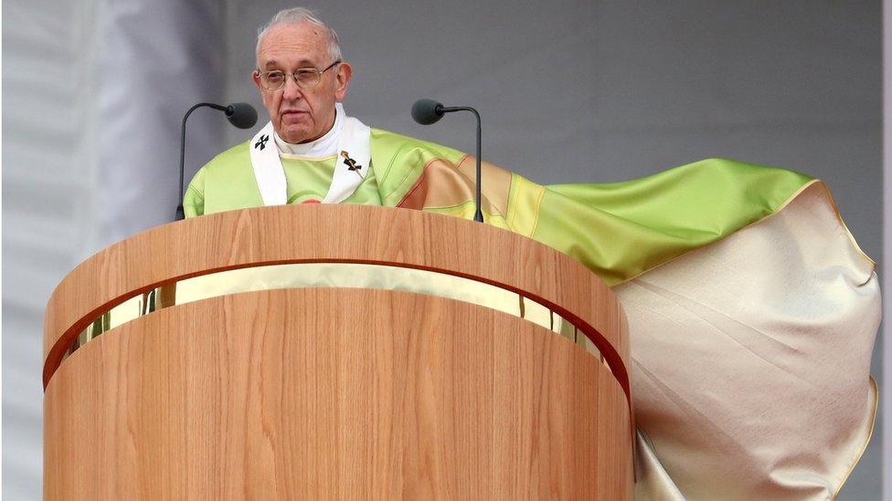 Pope Francis in Phoenix Park