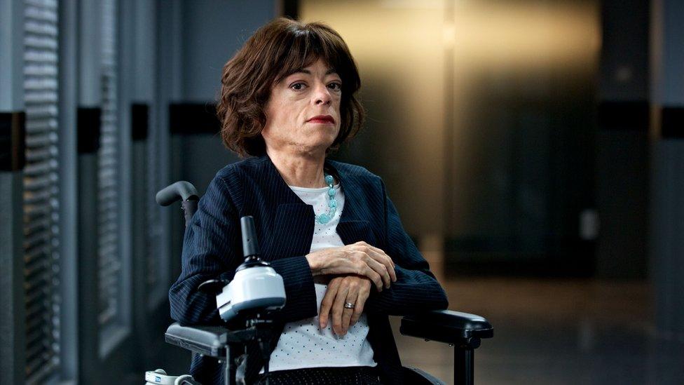 Liz Carr in Silent Witness