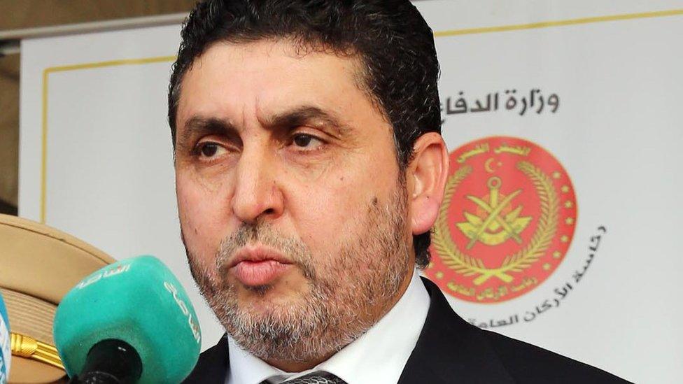 Khalifa Ghweil, head of the Tripoli-based Libyan administration - August 2015