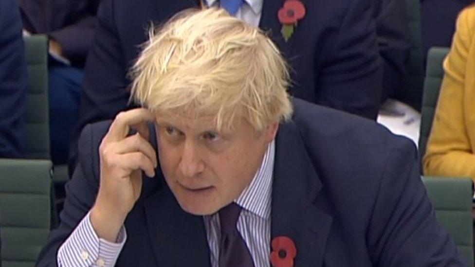 Foreign Secretary Boris Johnson