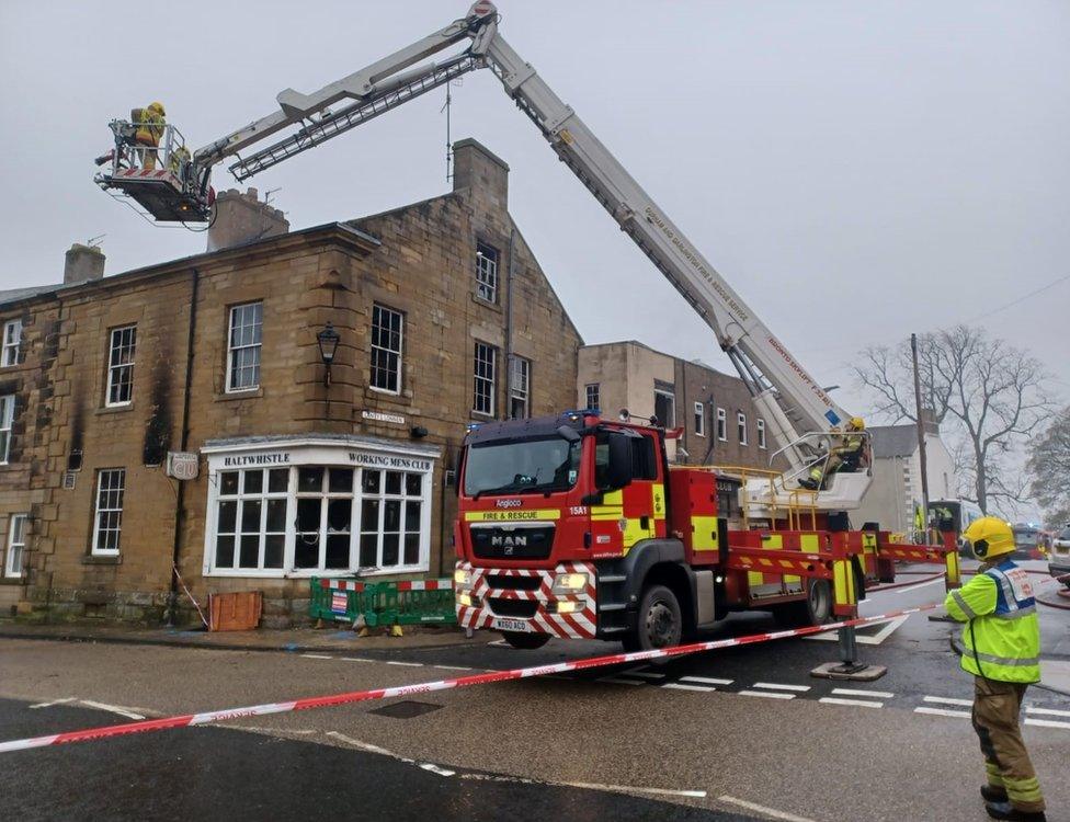 A fire engine during daytime