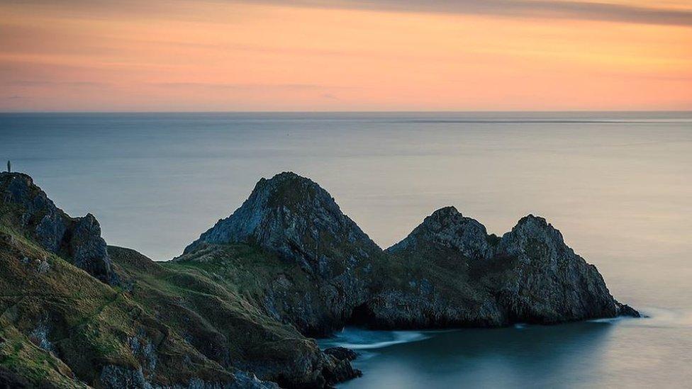 Three Cliffs Bay, Gower