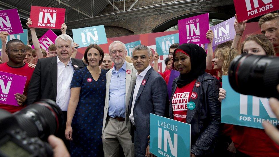 Kezia Dugdale with Jeremy Corbyn