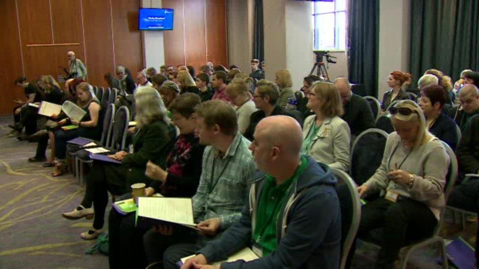 Green Party conference in Belfast