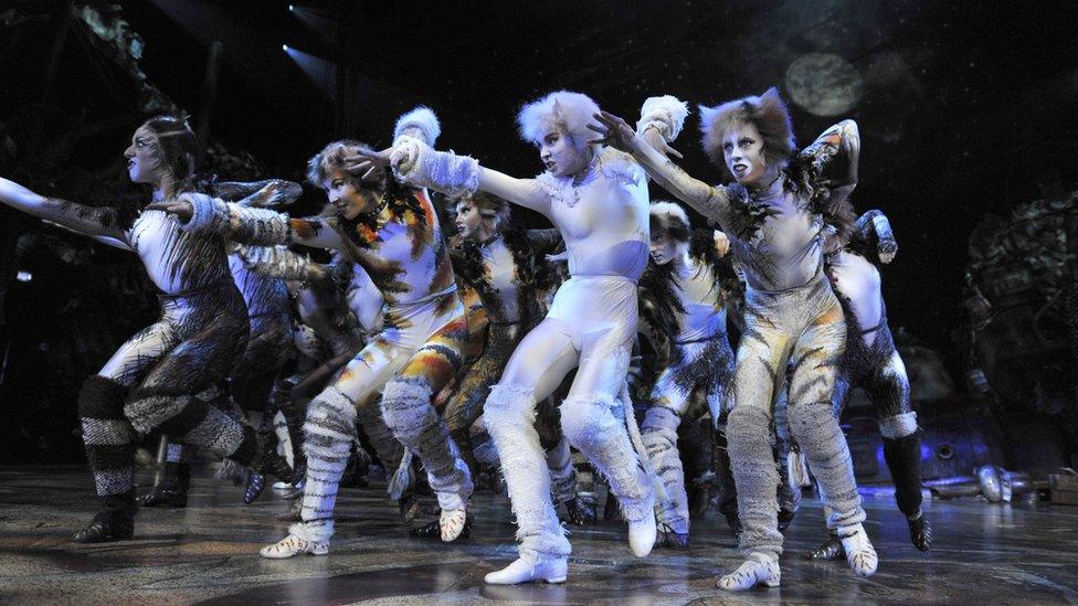 Trevor Nunn directs the cast of Cats returns to the London Palladium in 2015