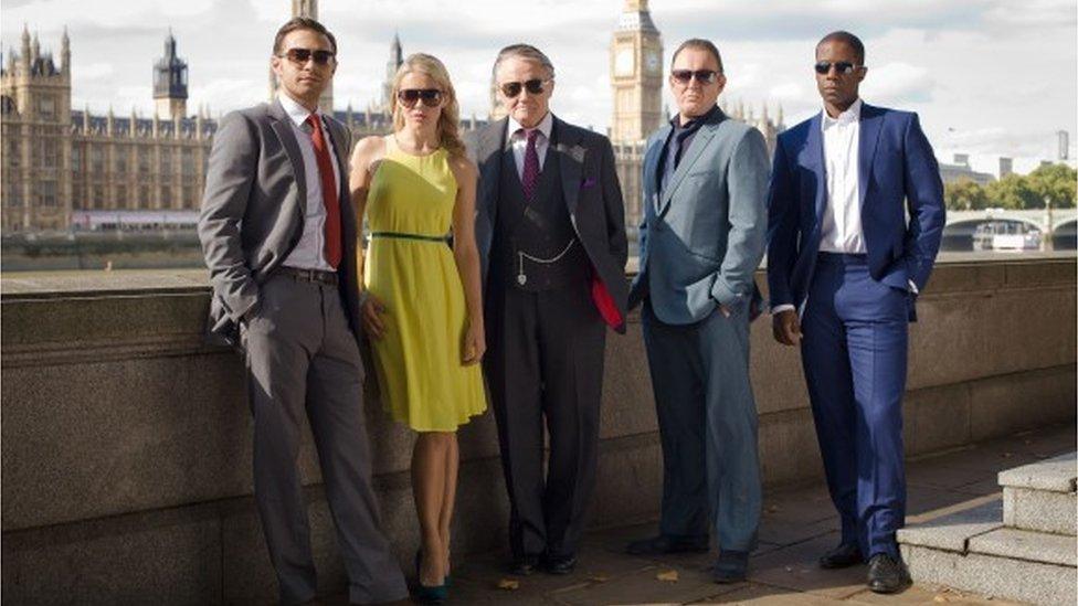 Parts of Hustle, a BBC drama series about a team of con artists, were filmed in Birmingham