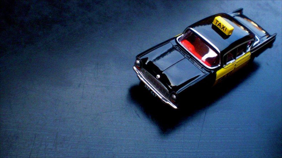 Toy taxi