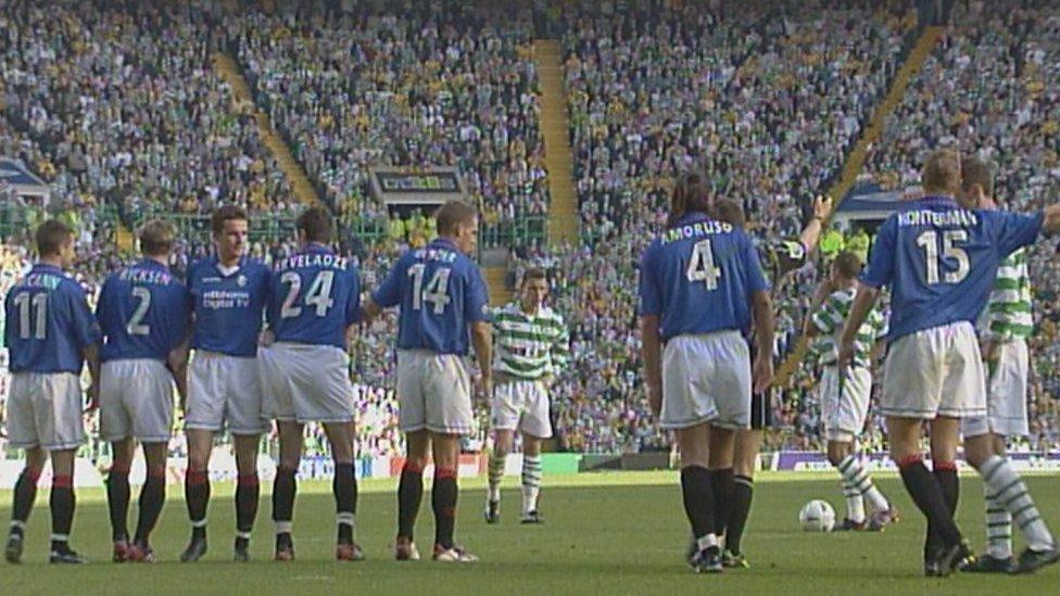 October 2002: Celtic 3-3 Rangers