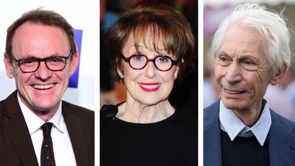 Sean Lock, Una Stubbs and Charlie Watts