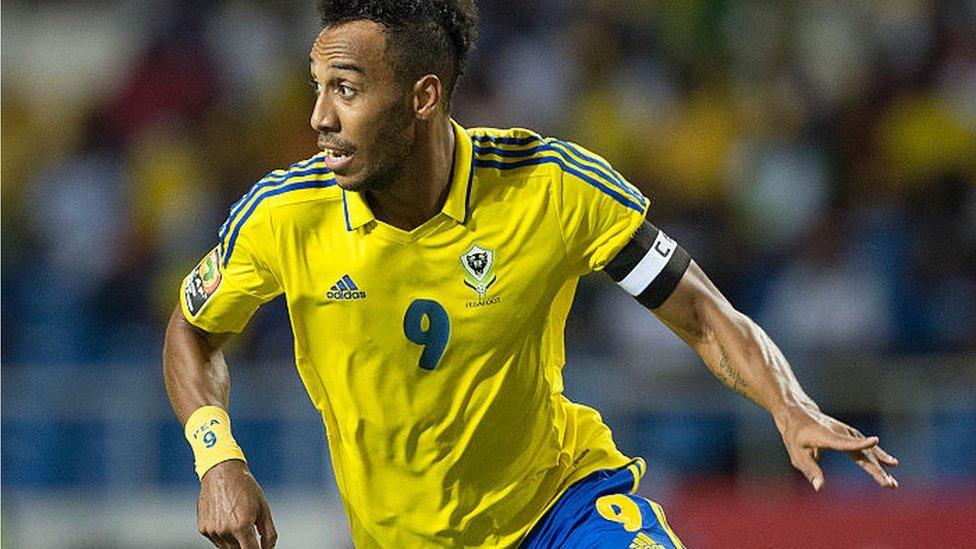 Gabon's Pierre-Emerick Aubameyang