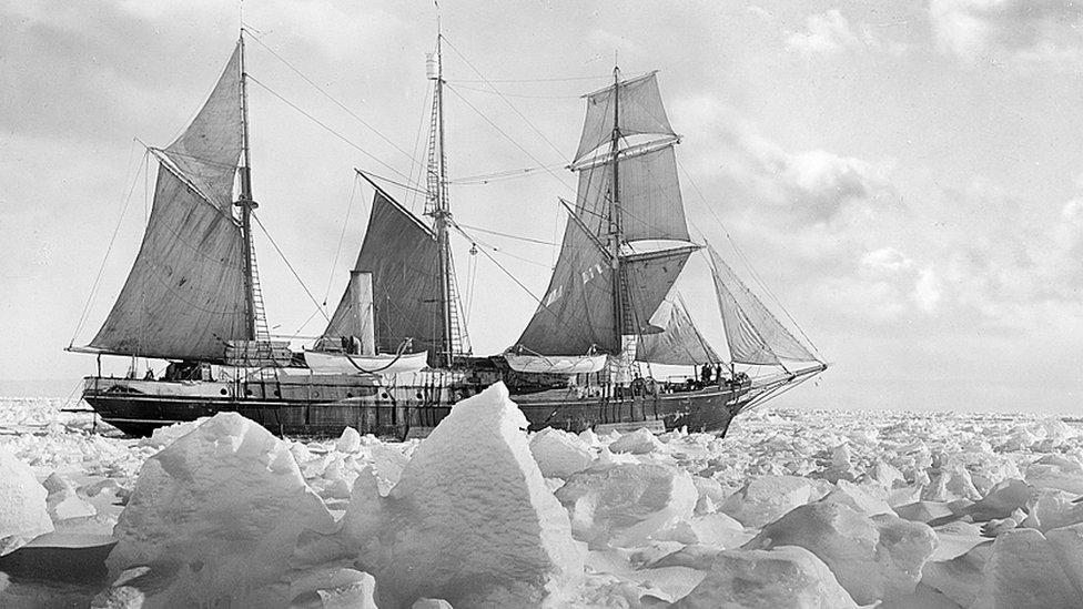 Endurance - known as the Bride of the Sea - had been on her maiden voyage