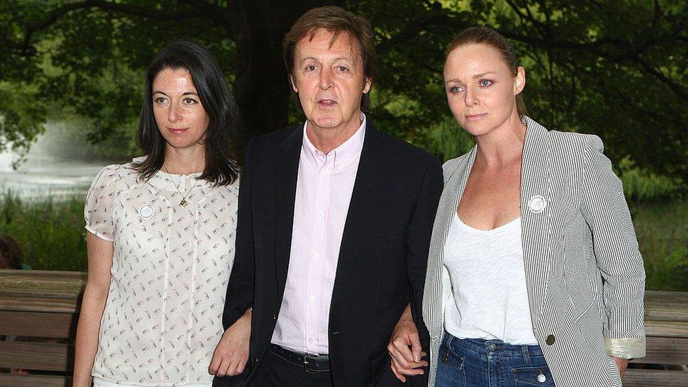 Stella McCartney proud of her Beatle dad s song BBC News