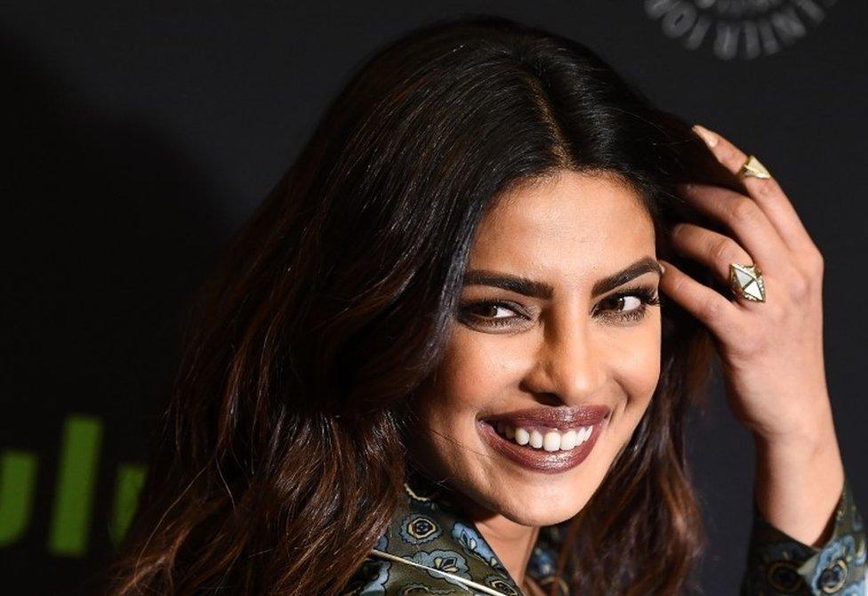 Bollywood actress Priyanka Chopra attends PaleyFest New York 2016 "Quantico" at The Paley Center for Media in New York on October 17, 2016.